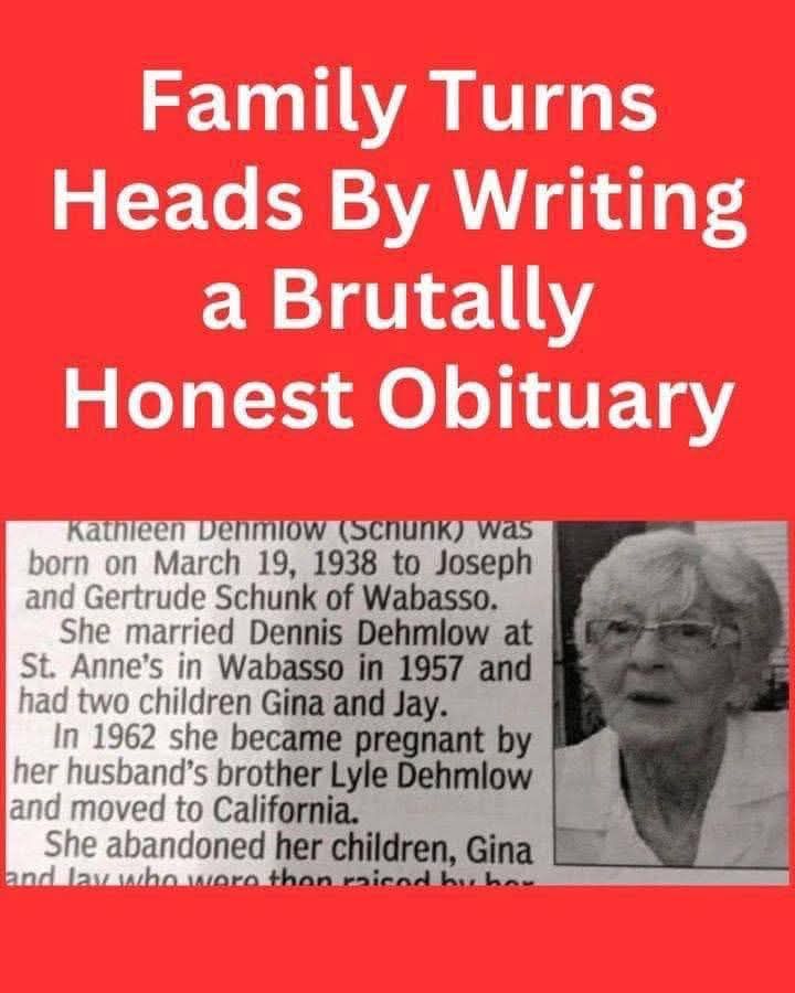 Family Faces Backlash Over Controversial Obituary Honoring Late Mother
