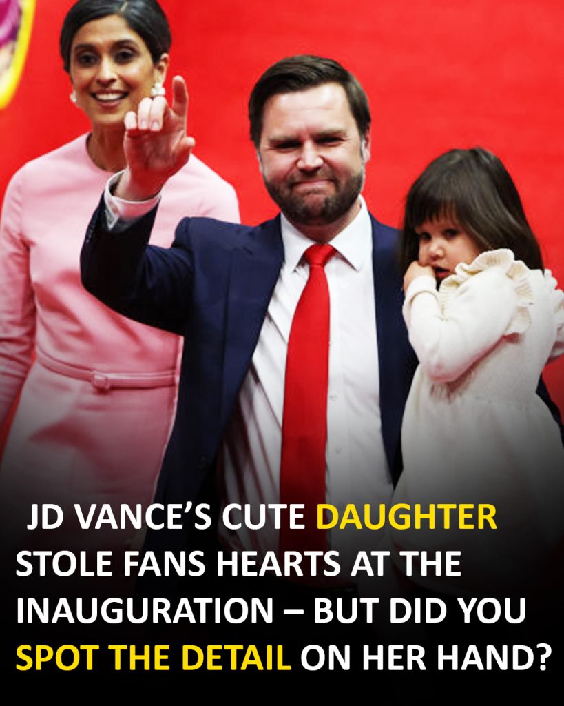 How JD Vance’s daughter melted hearts at inauguration – did you spot this unexpected detail?