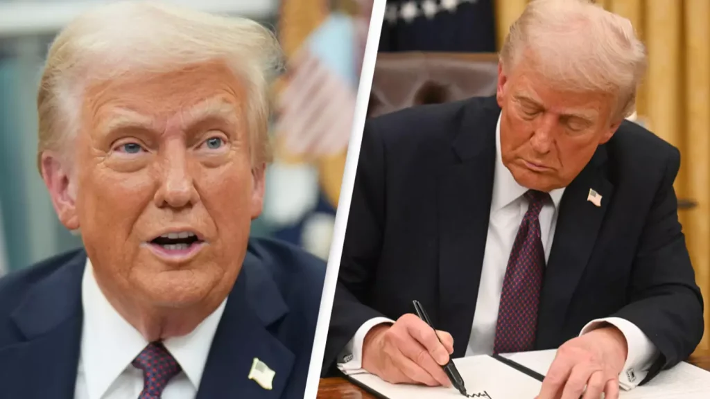 How Trump’s executive order against trans people technically makes every American female