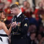 Army sergeant who danced with Melania Trump during inaugural ball revealed what she whispered to him