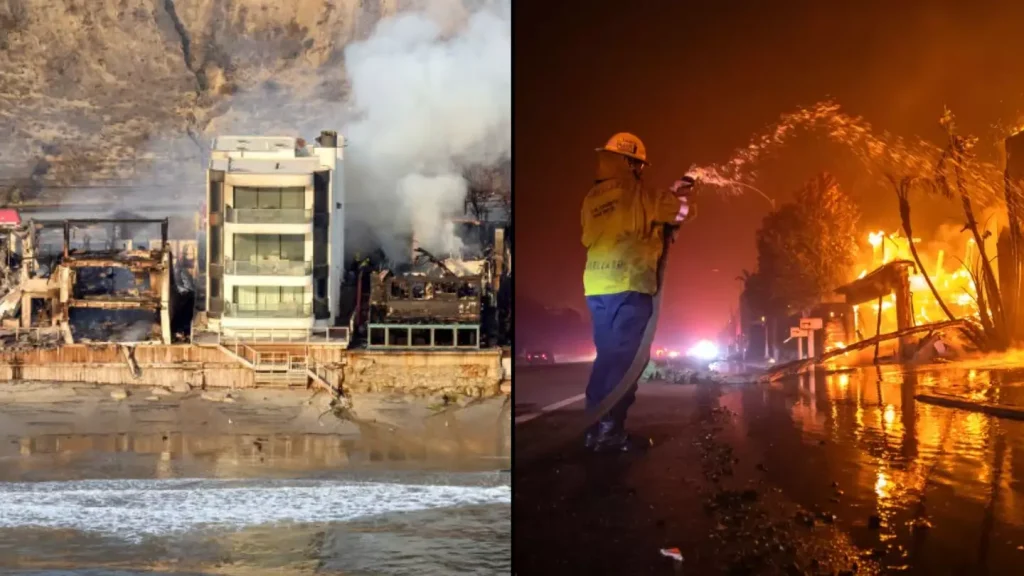 Business tycoon reveals how ‘miracle’ Malibu house remained intact during LA wildfires when homes on either side burned down